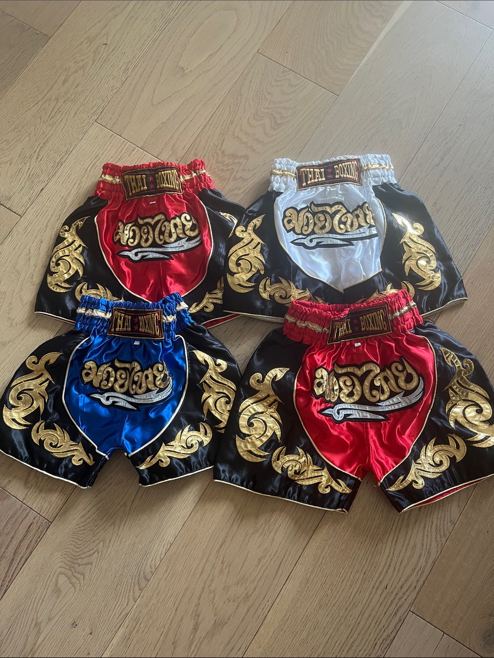 Kids’ Muay Thai Kickboxing Shorts (Size: XS and S)